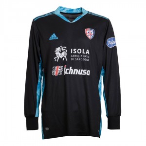 CAGLIARI BLACK GOALKEEPER JERSEY 2016/2017 ADIDAS - 1
