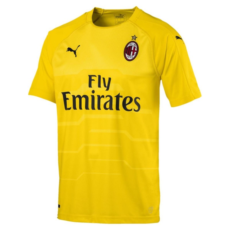 MAGLIA PORTIERE GIALLA AC MILAN 2018/2019 PUMA - 1