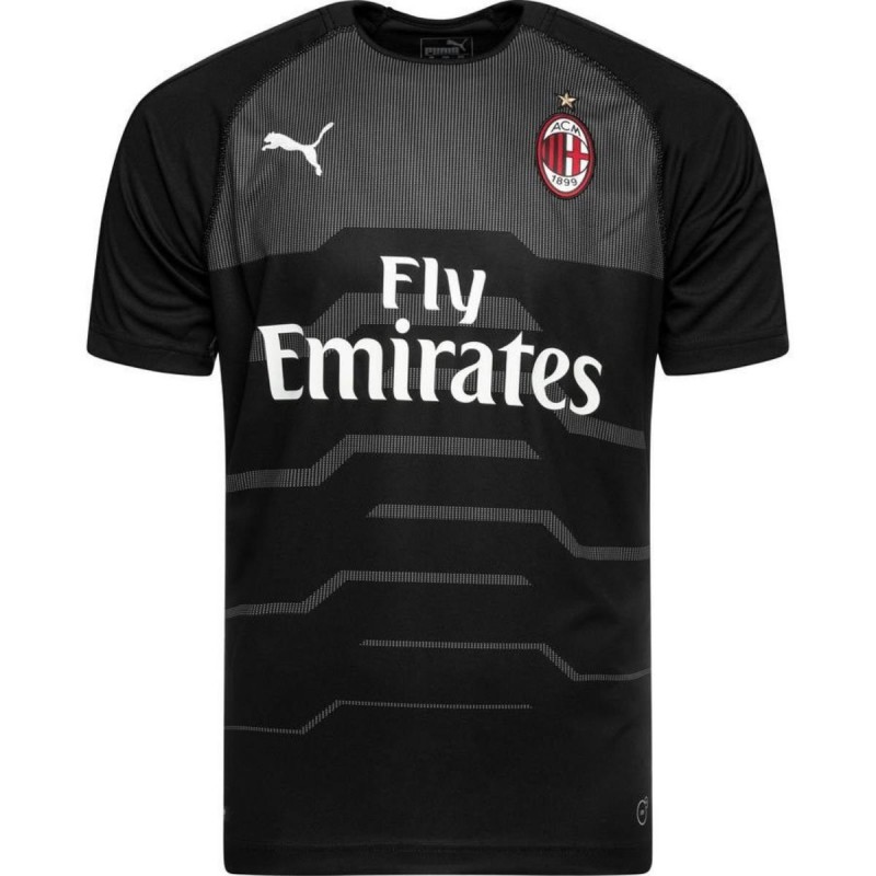 MAGLIA PORTIERE NERA AC MILAN 2018/2019 PUMA - 1