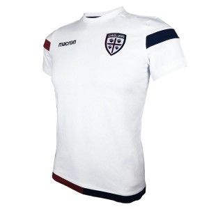 CAGLIARI WHITE T-SHIRT 1920 KIDS MACRON - 1