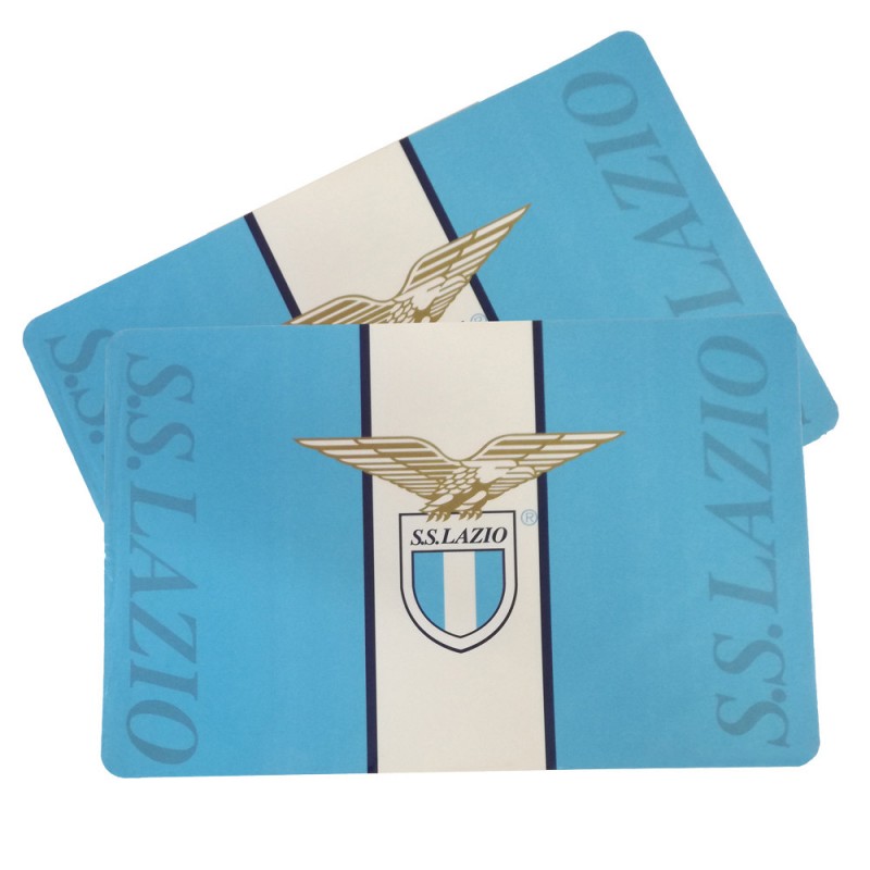 SS LAZIO SET TOVAGLIETTE CON SCRITTA UNIONTEXT - 1