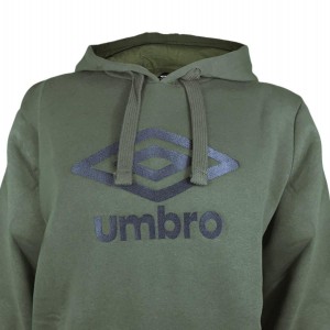 felpa bambino umbro verde con cappuccio UMBRO - 2