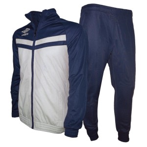 tuta rappresentanza full zip navy/bianca bambino umbro UMBRO - 1