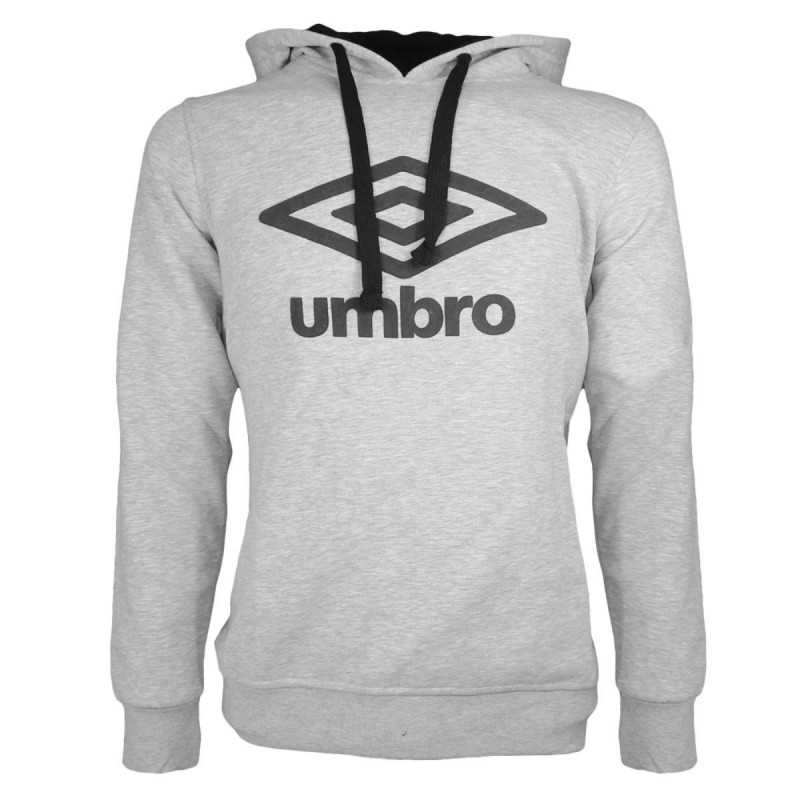 felpa bambino con cappuccio melange umbro UMBRO - 1