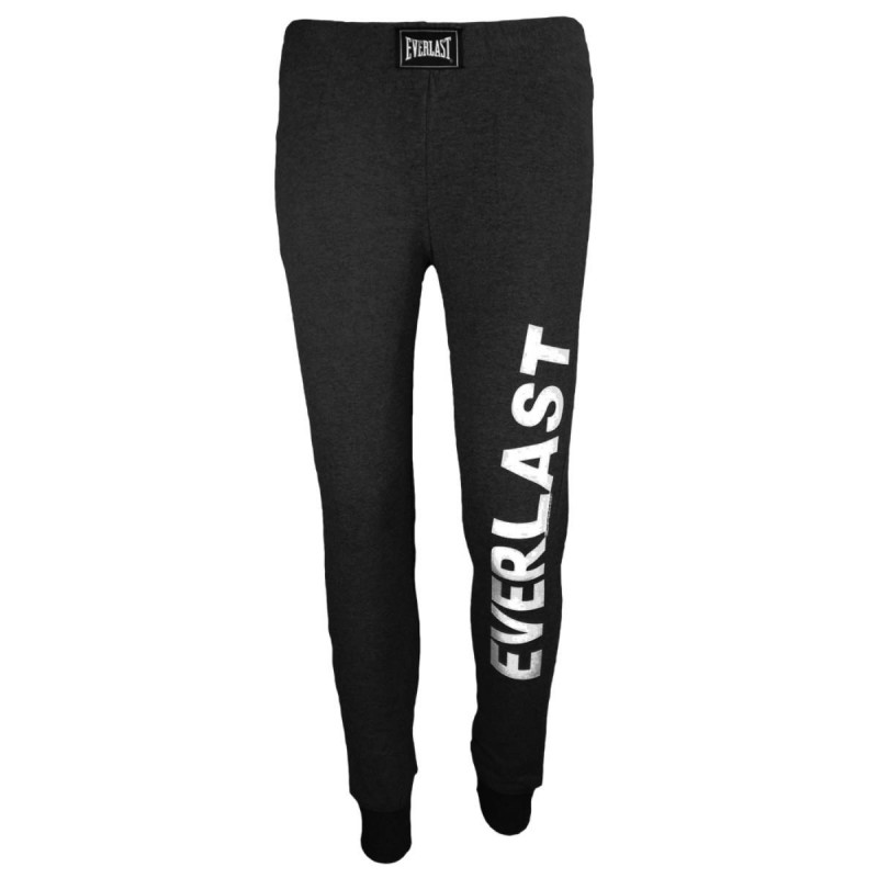 EVERLAST WOMAN BLACK FLEECE LEGGINGS EVERLAST - 1