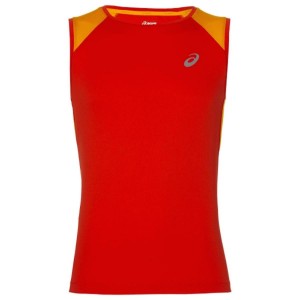 SLEEVELESS RED SPORT ASICS ASICS - 1