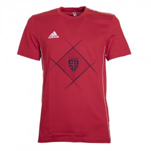 t-shirt cagliari rossa adidas ADIDAS - 1