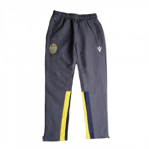 PANTALONI ALLENAMENTO GRIGI HELLAS VERONA BAMBINO MACRON - 1