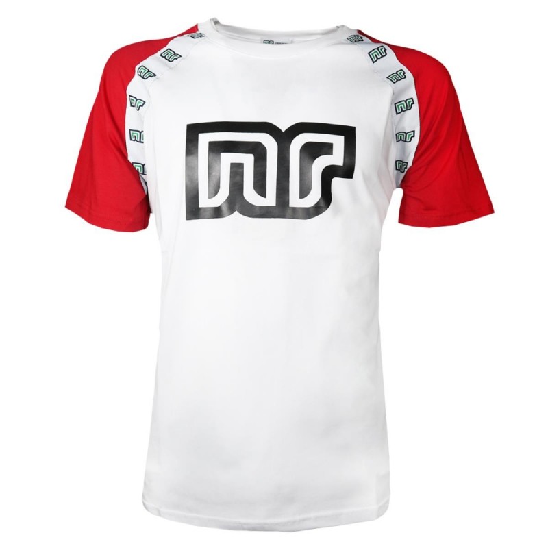 T-SHIRT ENNERRE WHITE-RED ENNERRE - 1