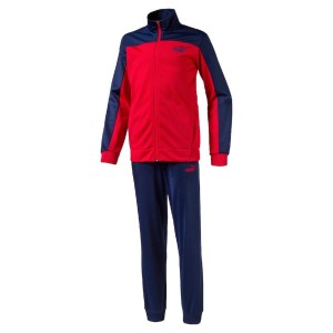 KID RED TRACKSUIT PUMA - 1