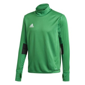 ADIDAS GREEN TRAINING SWEATSHIRT ADIDAS - 1