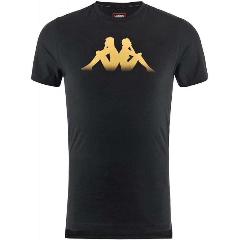 T-SHIRT NERA/ORO KAPPA Kappa - 1