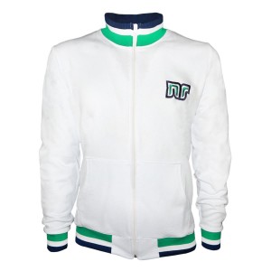 FULL ZIP WHITE SWEATSHIRT ENNERRE ENNERRE - 1