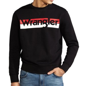 FELPA NERA WRANGLER WRANGLER - 1