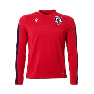 Casacca Pregara Bambino Cagliari Calcio Rossa Macron
