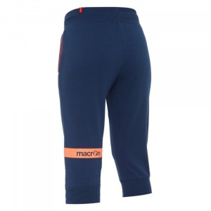 CROPPED TROUSERS WOMAN BLU MACRON MACRON - 2