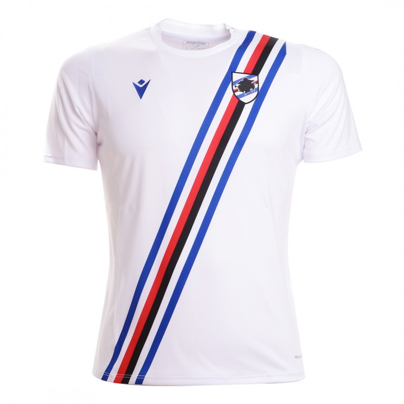 MAGLIA SAMPDORIA PREGARA BAMBINO 2020/21 MACRON - 1