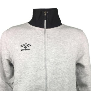 felpa bambino umbro grigia full zip UMBRO - 2