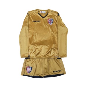 kit gara away portiere bambino calcio cagliari MACRON - 1