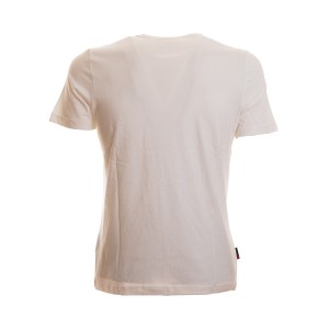 t-shirt cagliari bianca macron con stampa MACRON - 2
