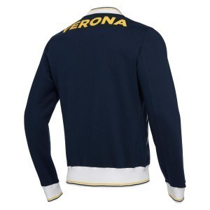 FELPA FULL ZIP NAVY HELLAS VERONA MACRON - 2