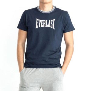 NAVY EVERLAST LOGO T-SHIRT EVERLAST - 1