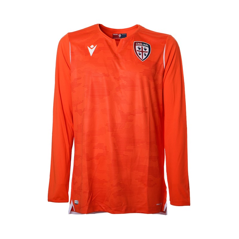 CAGLIARI BLACK GOALKEEPER JERSEY 2016/2017 MACRON - 1