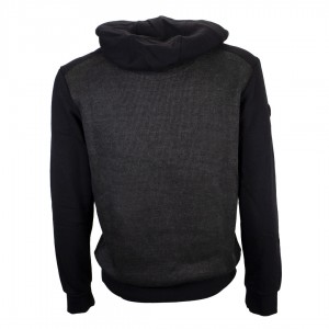 FELPA AC MILAN NERA CON CAPPUCCIO MIGLIARDI - 2