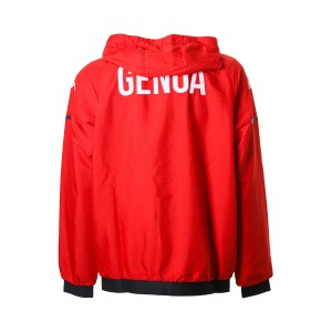 tuta pro genoa rosso/blu con cappuccio Kappa - 4