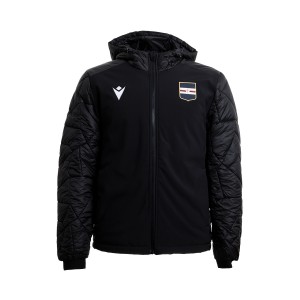 BOMBER SAMPDORIA NERO 2021/2022 MACRON - 1