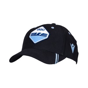 cappello ss lazio nero e celeste 2021/2022 MACRON - 1