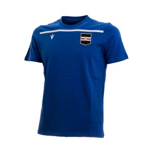 T-SHIRT SAMPDORIA ROYAL 2021/2022 MACRON - 2