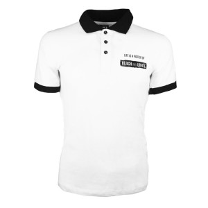 POLO JUVENTUS BLACK AND WHITE MIGLIARDI - 1