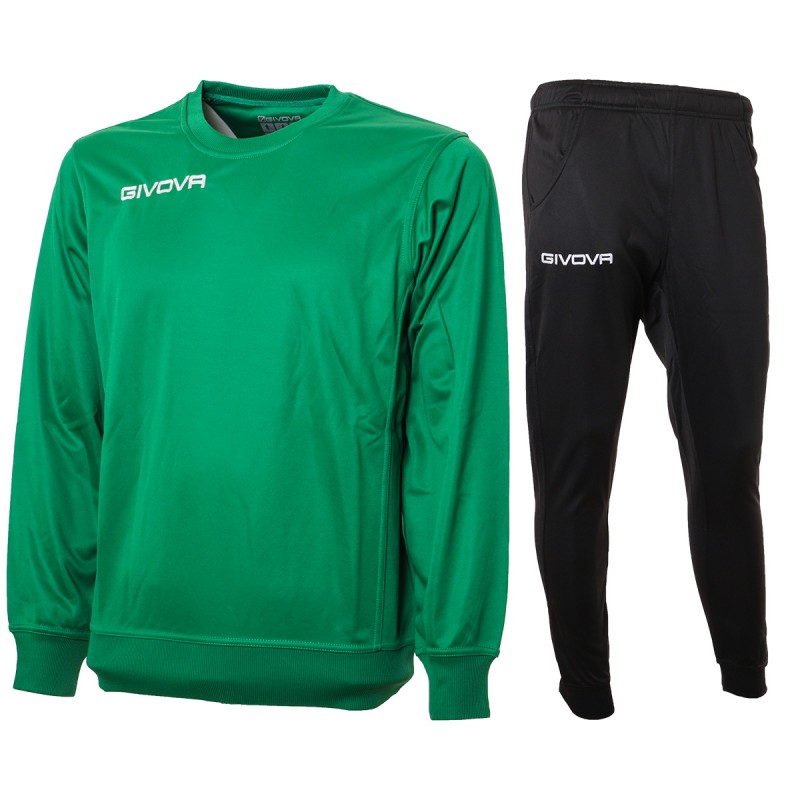 TRACKSUITS ONE GREEN/BLACK GIVOVA GIVOVA - 1