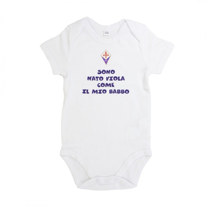 BODY INFANT FIORENTINA BIANCO MIGLIARDI - 1