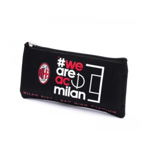 ASTUCCIO ZIP NERO AC MILAN NEMESI - 1