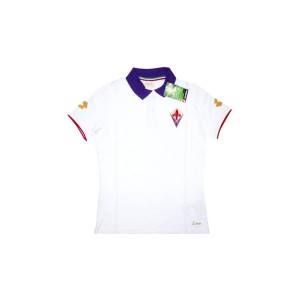 POLO DONNA BIANCA FIORENTINA LOTTO - 1