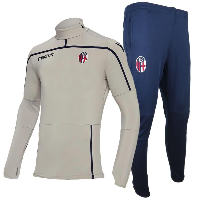 MAGLIA ALLENAMENTO GRIGIA BOLOGNA MACRON - 1