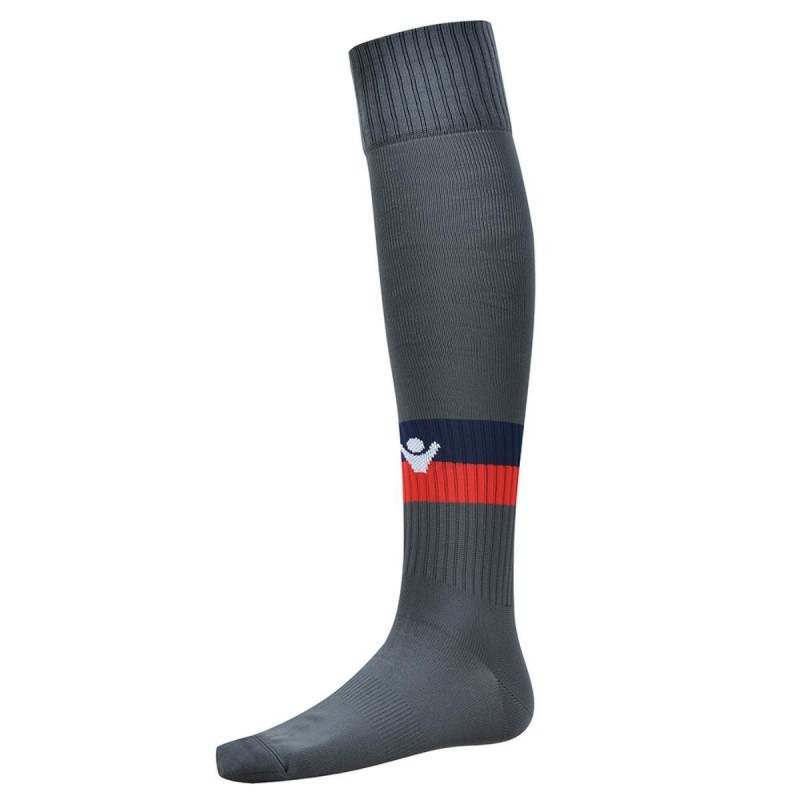 FC BOLOGNA GREY SOCKS MACRON - 1