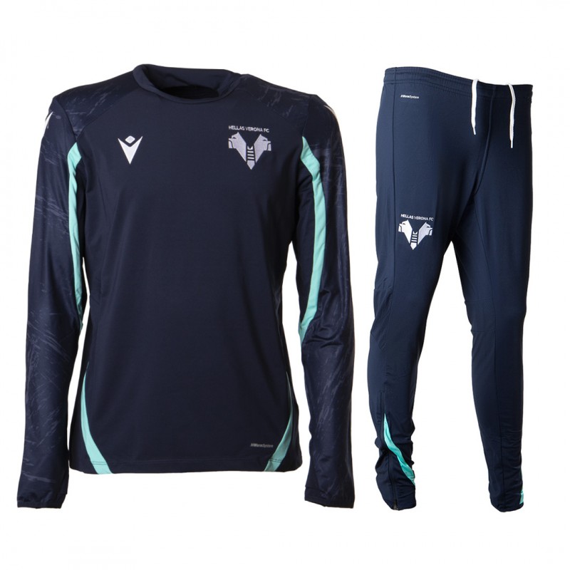 tuta allenamento hellas verona blu 2021/2022 MACRON - 1