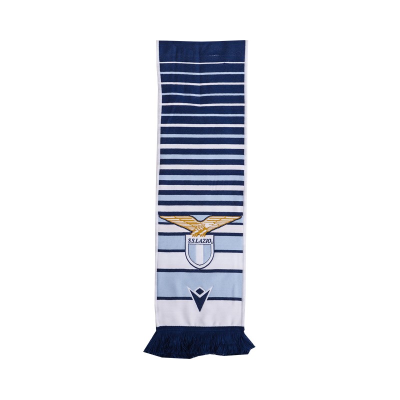 sciarpa hd ss lazio blu e celeste 2020/2021 MACRON - 1