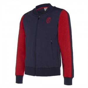 2019/2020 fc bologna sweatshirt full zipper gauzed child MACRON - 1