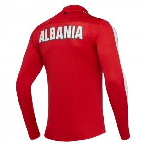 FELPA ROSSA ALBANIA EURO 2020 MACRON - 2