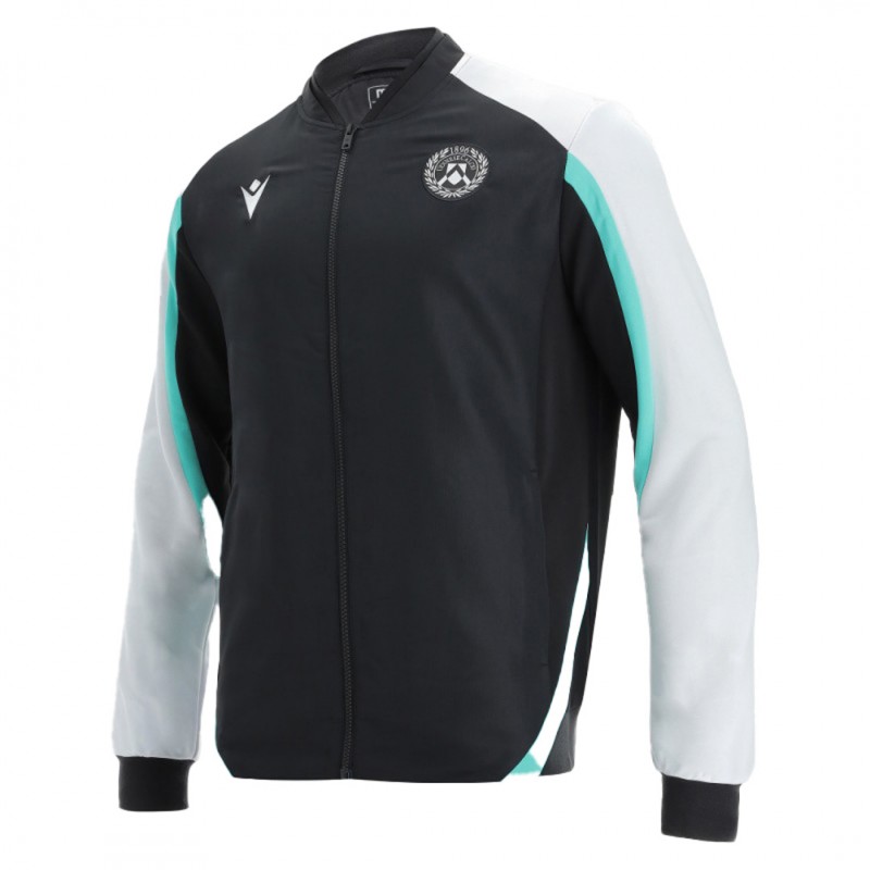 UDINESE ANTHEM FULL ZIP HOODED JACKET MACRON - 1