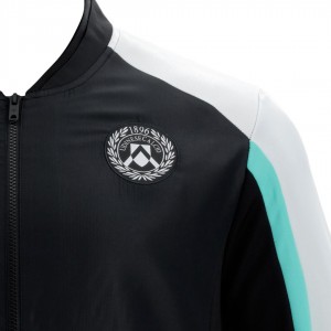 UDINESE ANTHEM FULL ZIP HOODED JACKET MACRON - 3