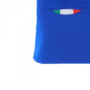 BLUE RUGBY ITALY FULL ZIP SWEATSHIRT MACRON - 4