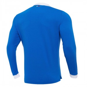 BLUE RUGBY ITALY FULL ZIP SWEATSHIRT MACRON - 2