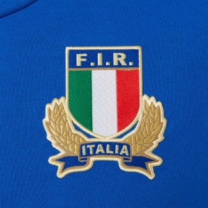 maglia travel rugby fir italia blu royal 2020/2021 MACRON - 5