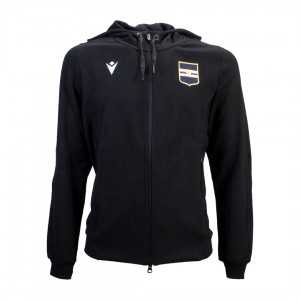 FELPA SAMPDORIA FULL ZIP CON CAPPUCCIO 2020/2021 MACRON - 1