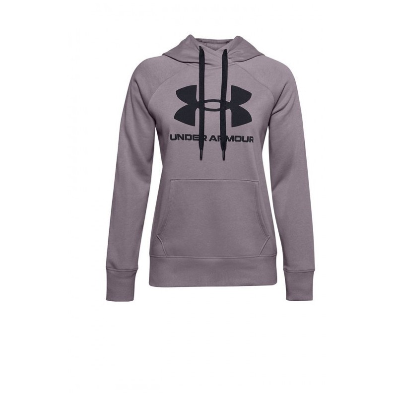 under armour women's sweatshirt purple UNDER ARMOUR - 1